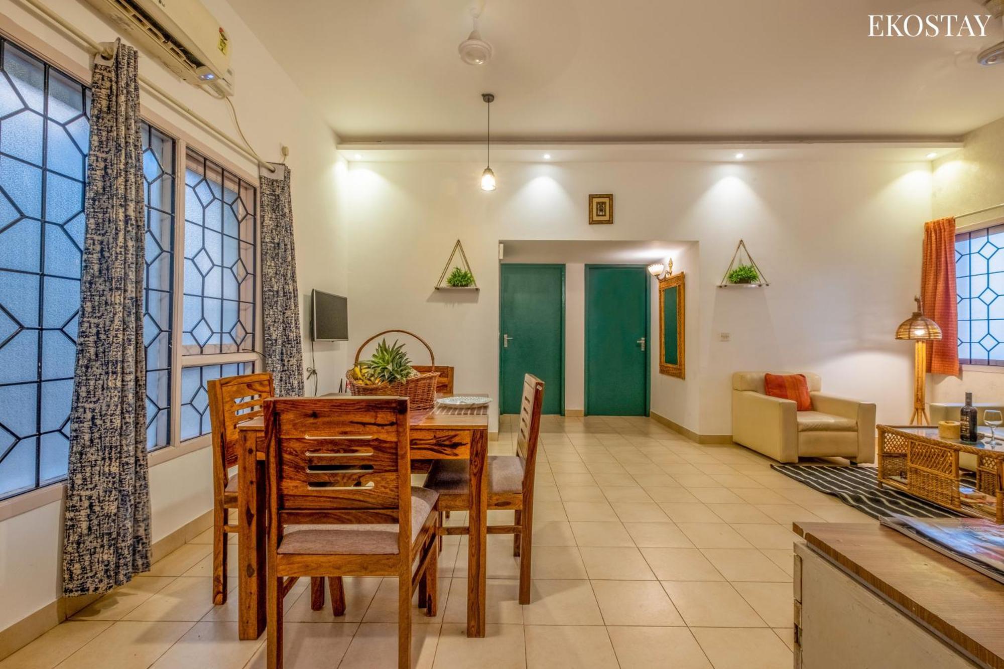 Eko Stay - Green Door Apartment Candolim Buitenkant foto