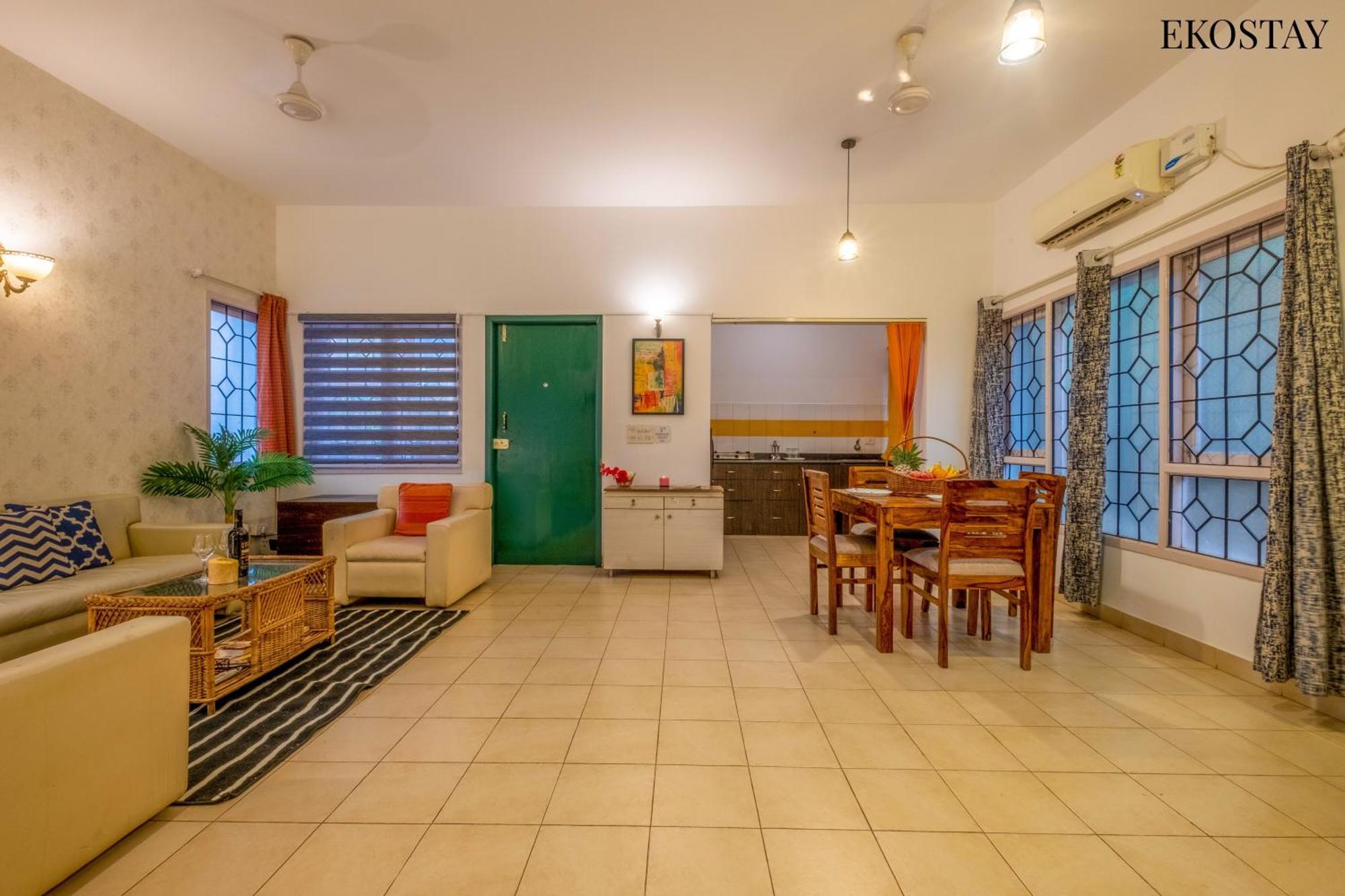 Eko Stay - Green Door Apartment Candolim Buitenkant foto