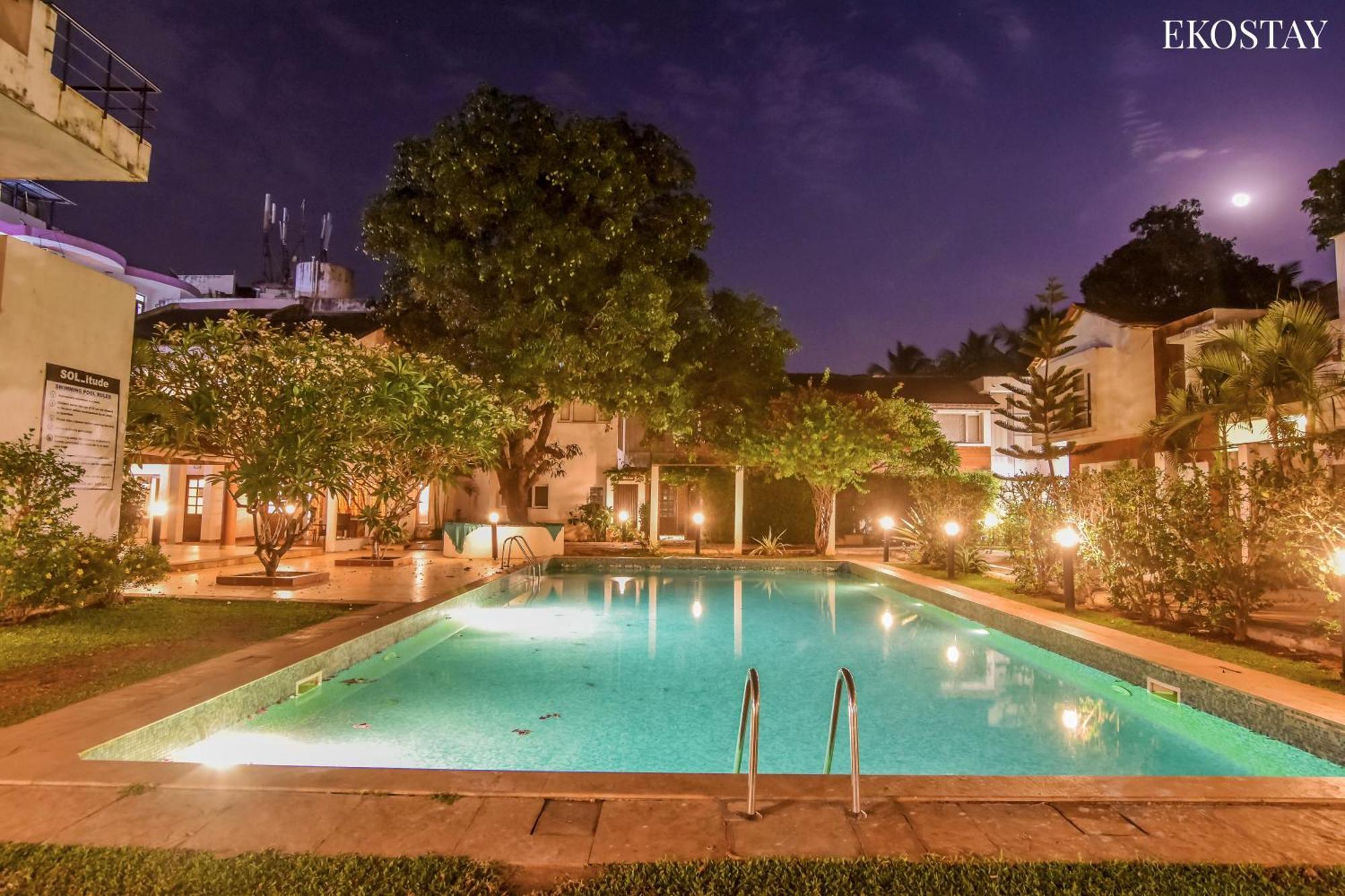 Eko Stay - Green Door Apartment Candolim Buitenkant foto