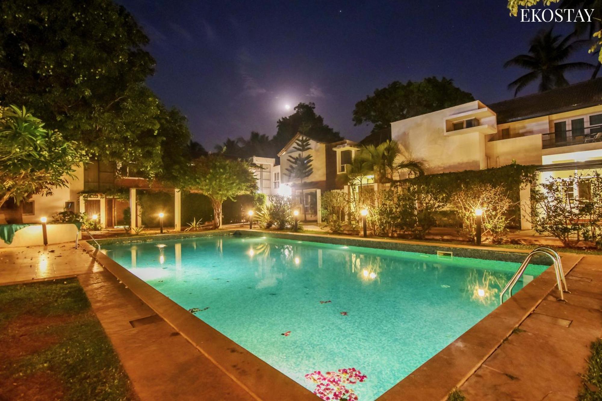 Eko Stay - Green Door Apartment Candolim Buitenkant foto